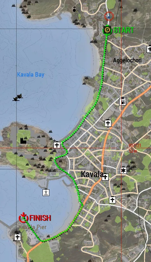 Coastal Cruise Route